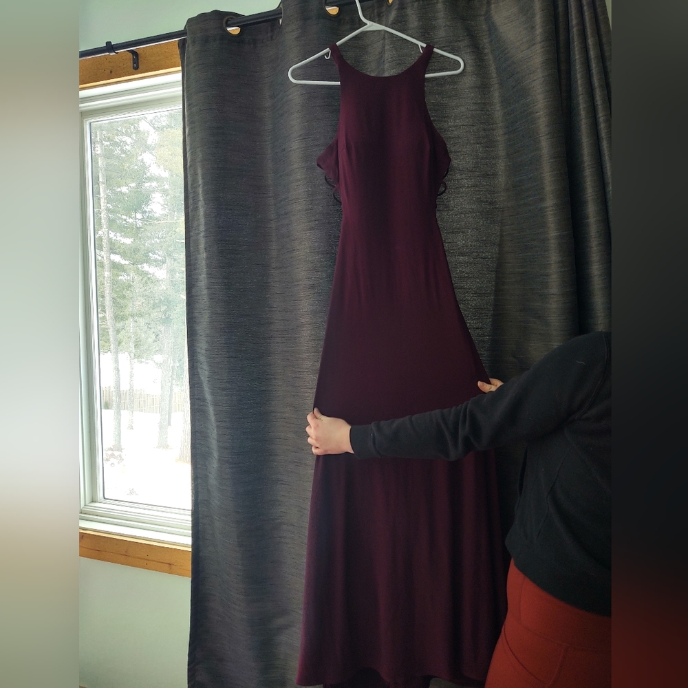 Burgundy Prom Dress